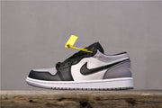 Jordan Air Jordan 1 Low Shadow Grey Black Sneakers