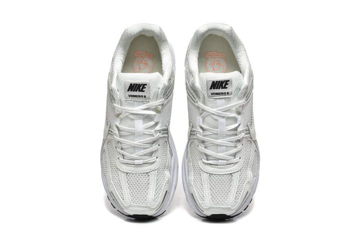 Nike Vomero 5 White and Grey Sneakers