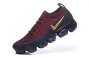 Nike Air VaporMax Flyknit 2 Burgundy Navy Sneakers