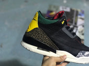 Jordan Air Jordan 3 Retro SE Sneakers Black Green Yellow