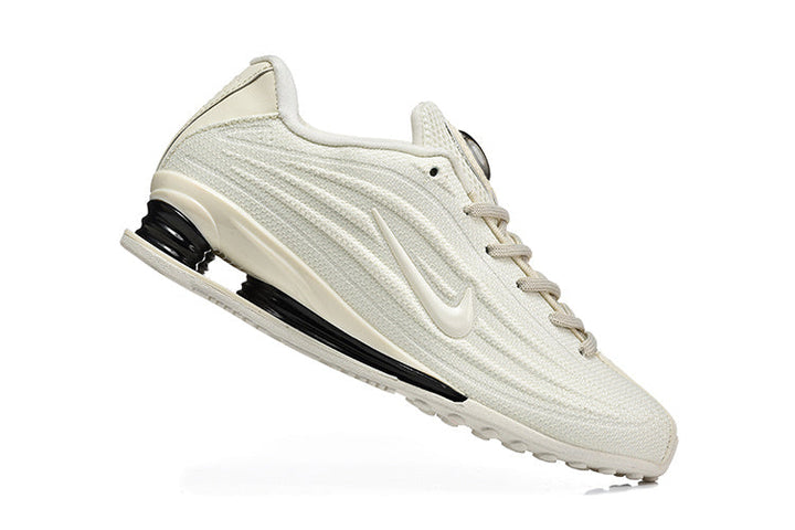 Nike Shox R4 Sneakers in Off-White