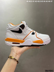 Nike Air Flight 89 White Orange Black Sneakers