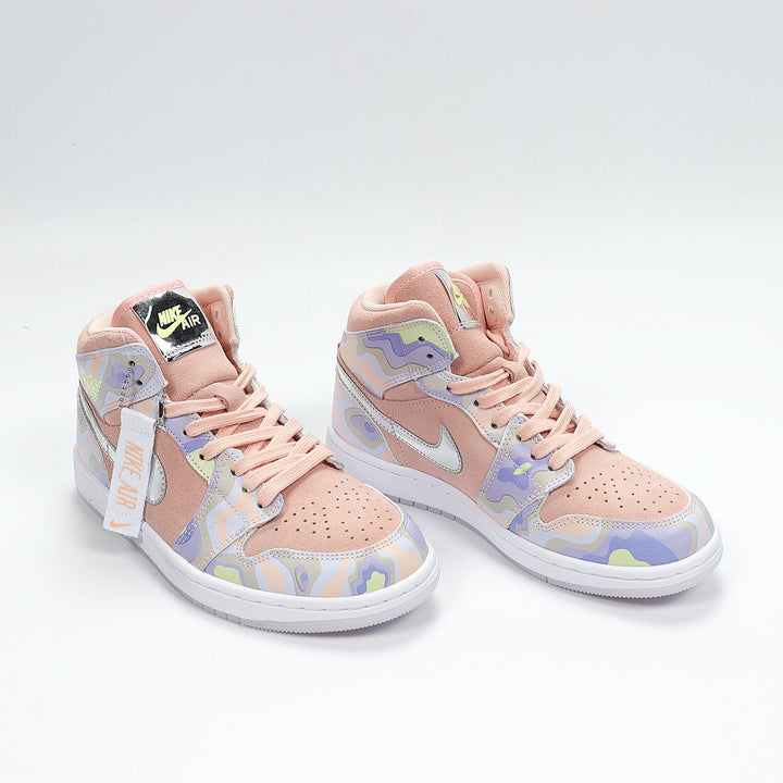 Nike Air Jordan 1 Low Pastel Multi-Color Sneakers CW6008-600