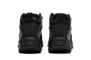 The North Face Waterproof Black Mid-Top Hiking Sneakers