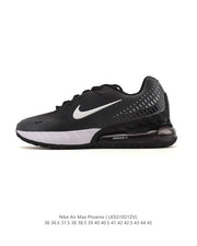 Nike Air Max Phoenix Black and White Sneakers LKS1021ZVI