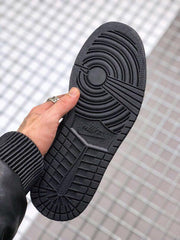 CLOT x Air Jordan 1 Mid Fearless Black Sneakers