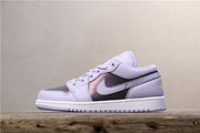Air Jordan 1 Low GS Oxygen Purple Sneakers 554723-505