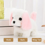 Interactive Plush Puppy That Moves