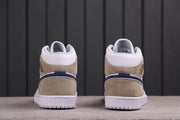 Jordan Air Jordan 1 Mid Sneakers White Navy Beige DO6726-100