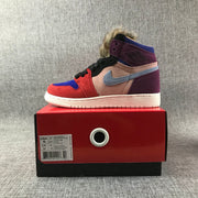 Jordan 1 High Christmas Red Multicolor Sneakers