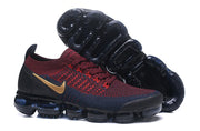 Nike Air VaporMax Flyknit 2 Burgundy Navy Sneakers