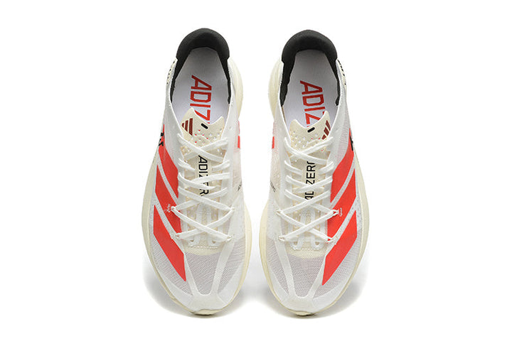 Adidas Adizero Adios Pro 3 White Red Running Shoes