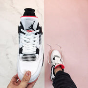 Jordan Air Jordan 4 Pale Citron Sneakers White Black Red
